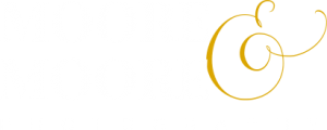 moore and moore white logo