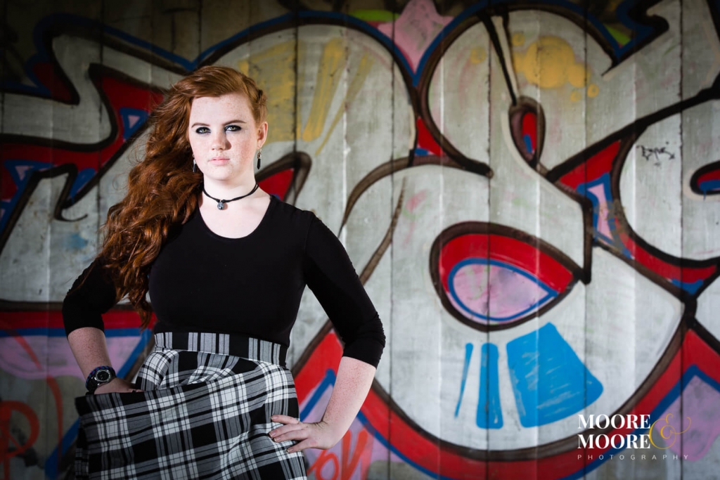 urban with graffiti prom-year-photography-by-moore-moore-photography-hampshire