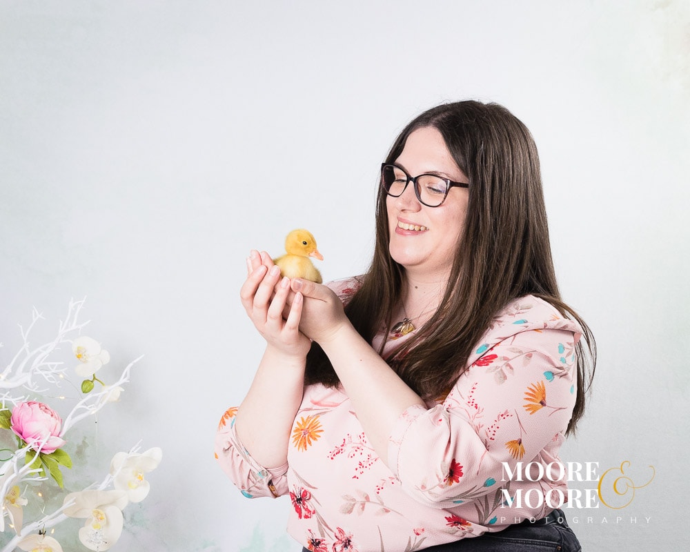 adults-baby-ducks-portraits-in-hampshire with Moore & Moore Photography