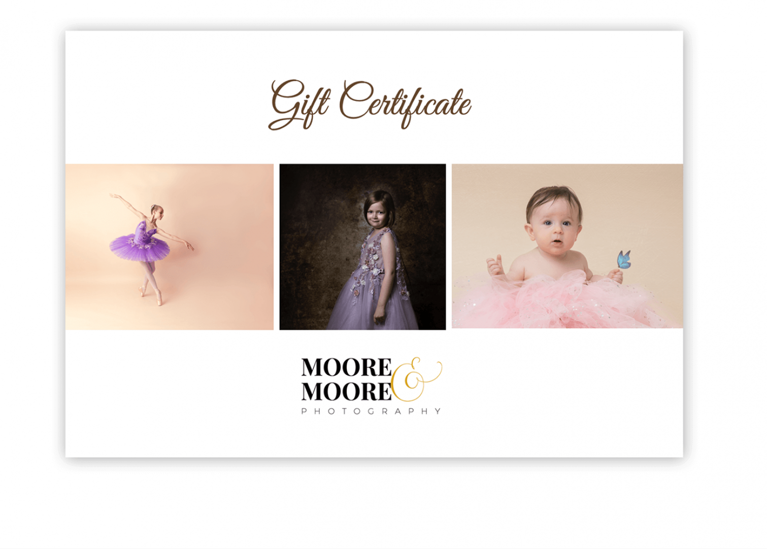 Photography Gift vouchers